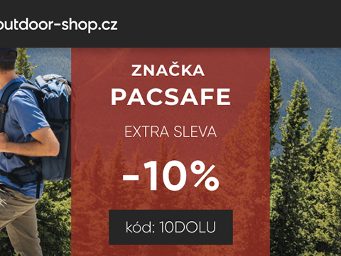 Outdoor-Shop.cz -10 % na Pacsafe