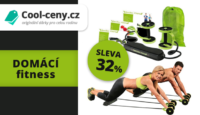 Cool-ceny.cz -32 % na domácí fitness