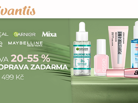 Vivantis.cz Až -55 % na kosmetiku