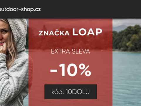 Outdoor-Shop.cz -10 % na LOAP