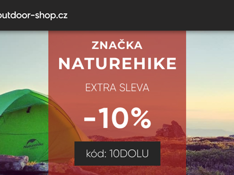 Outdoor-Shop.cz -10 % na Naturehike