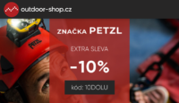 Outdoor-Shop.cz -10 % na Petzl