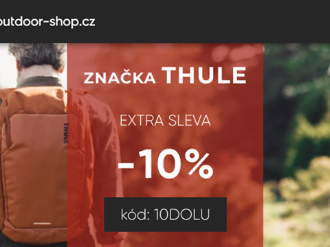 Outdoor-Shop.cz -10 % na Thule