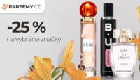 Parfemy.cz -25 % na parfémy pro ženy