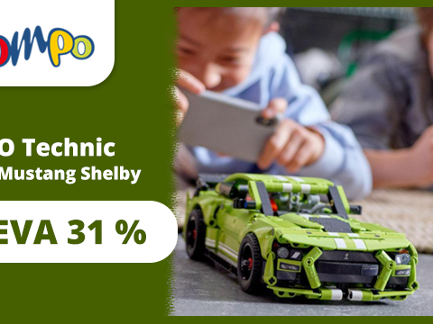 Pompo.cz -31 % na LEGO Technic