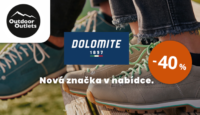Outdooroutlets.cz -40 % na Dolomite