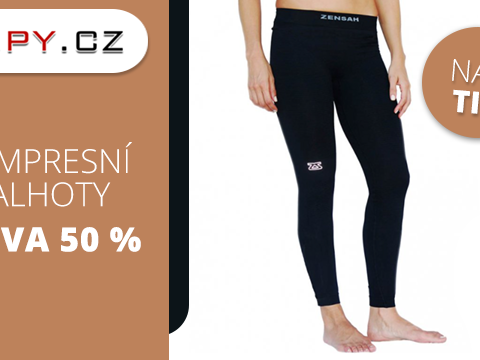 TEJPY.cz -50 % na kompresní kalhoty