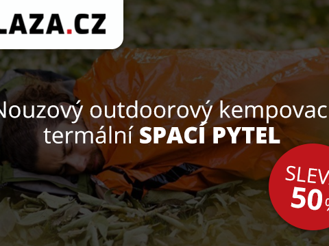 Plaza.cz -50 % na spací pytel