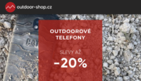Outdoor-Shop.cz Až -20 % na outdoorové telefony