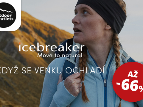 Outdooroutlets.cz Až -66 % na mikiny Icebreaker