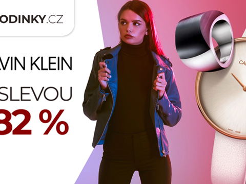 Hodinky.cz Až -82 % na Calvin Klein