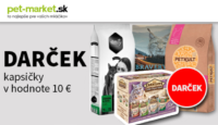 Pet-market.sk Darček v hodnote 10 €