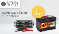 Battery-Import.cz Konfigurátor autobaterie