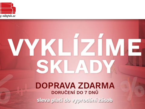 Sedacky-nabytek.cz Slevy a doprava zdarma