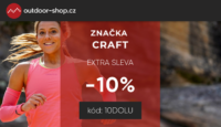 Outdoor-Shop.cz -10 % na Craft