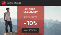 Outdoor-Shop.cz -10 % na Mammut