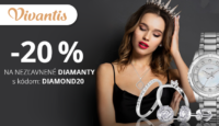 Vivantis.sk -20 % na šperky s diamantmi