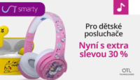 Smarty.cz -30 % na dětská sluchátka