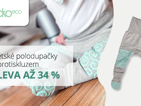Geckoeco.cz Až -34 % na protiskluzové polodupačky