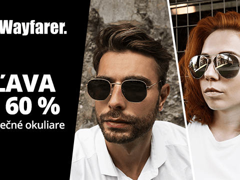 Wayfarer.sk Až -60 % na slnečné okuliare