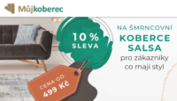 Mujkoberec.cz -10 % na koberce Salsa