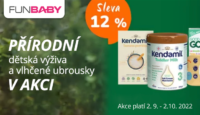 Funbaby.cz -12 % na přírodní výživu