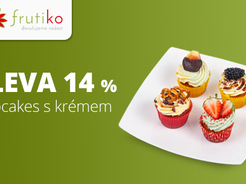 Frutiko.cz -14 % na cupcakes