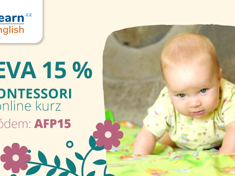 Scilearn.cz -15 % na Montessori online kurz