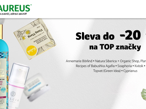 Naureus.cz -20 % na Top značky