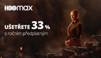HBO Max -33 % s ročním předplatným