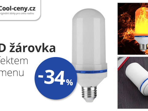 Cool-ceny.cz -34 % na LED žárovku