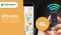 Cool-ceny.cz -46 % na GPS mini