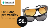 Cool-ceny.sk -50 % na okuliare pre vodičov