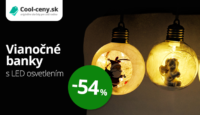 Cool-ceny.sk -54 % na vianočné banky
