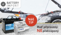 Battery-Import.cz Autobaterie skladem
