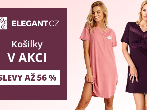 Elegant.cz Až -56 % na košilky