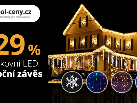 Cool-ceny.cz -29 % na venkovní LED závěs