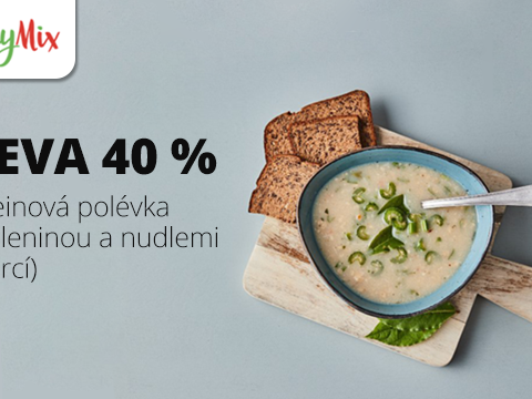 DailyMix.cz -40 % na proteinovou polévku