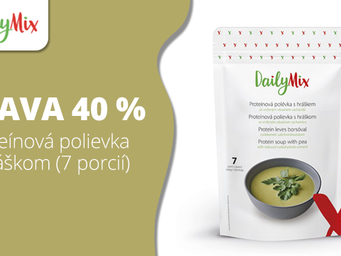 DailyMix.sk -40 % na proteínovú polievku
