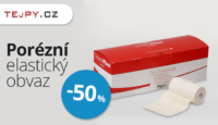 TEJPY.cz -50 % na porézní elastický obvaz