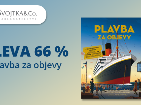 Svojtka.cz -66 % na knihu Plavba za objevy