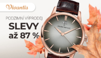 Vivantis.cz Až -87 % na hodinky