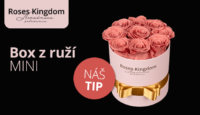 Roseskingdom.sk Box z ruží MINI