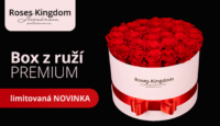 Roseskingdom.sk Box z ruží PREMIUM