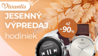 Vivantis.sk Jesenný výpredaj hodiniek