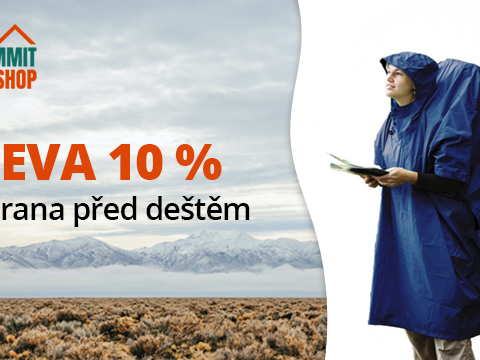 Seatosummitshop.cz -10 % na ochranu před deštěm