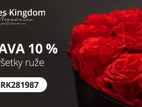 Roseskingdom.sk -10 % na všetky ruže