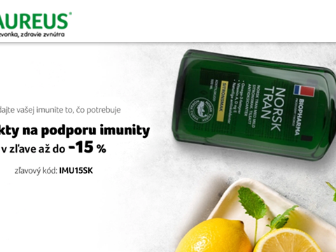 Naureus.sk -15 % na podporu imunity