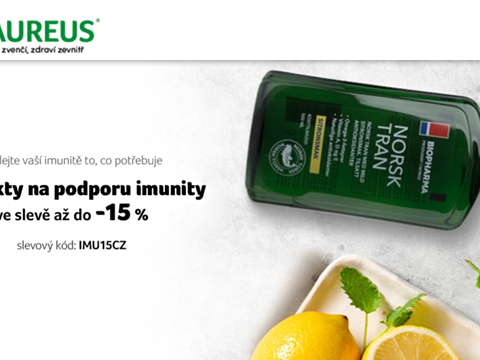 Naureus.cz -15 % na podporu imunity
