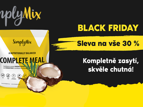 Simplymix.com -30 % na Black Friday